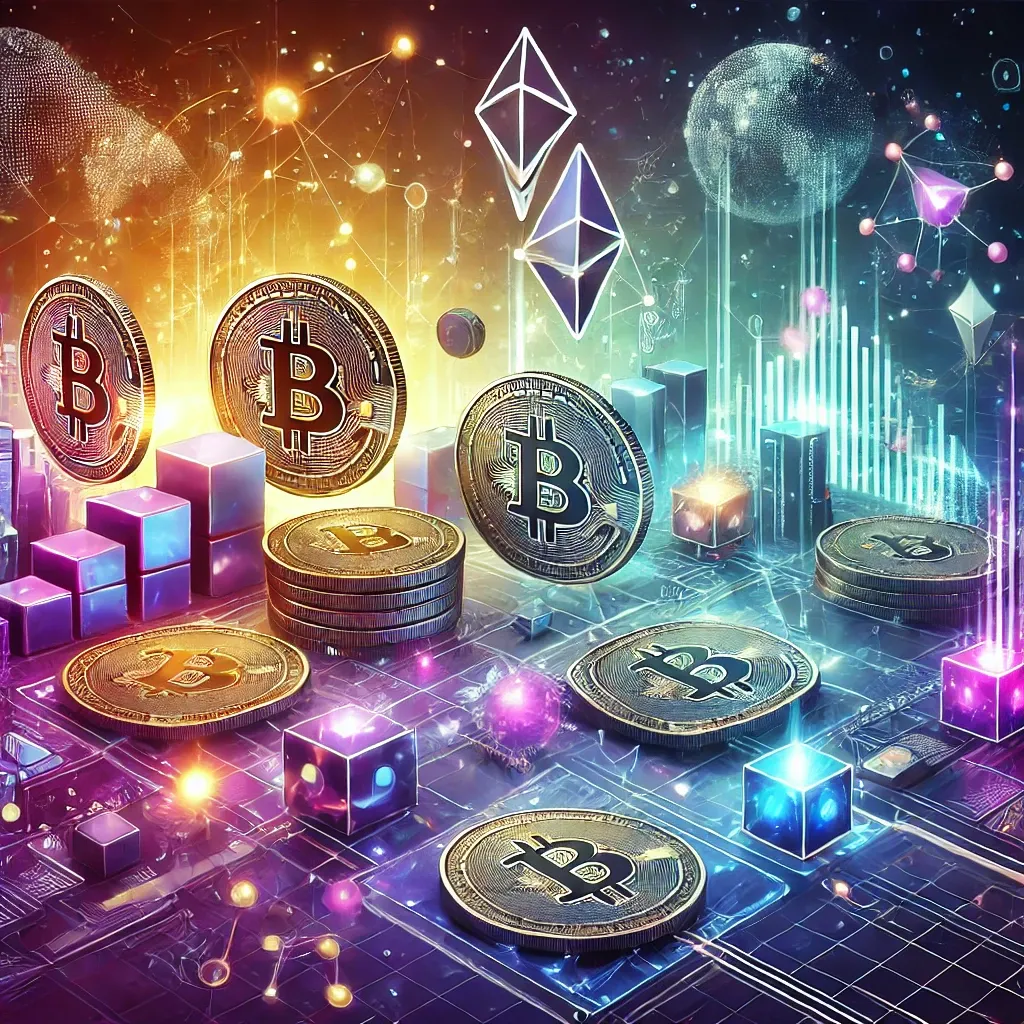 Bitcoin and ethereum currencies 