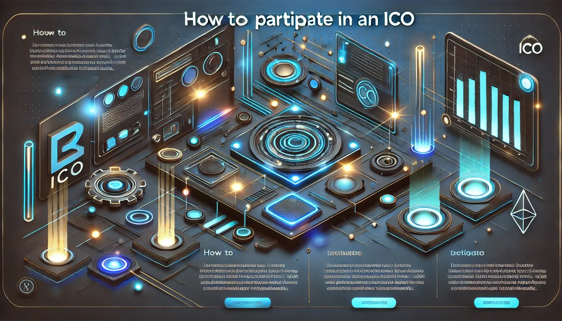 Guide to participate in an ICO, a futuristic and technological strilo