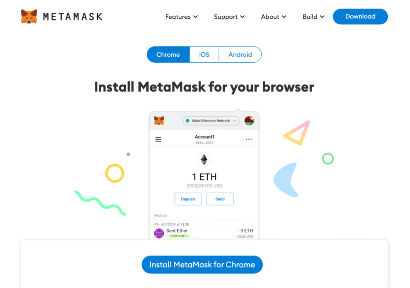 Metamusk, wallets cryptocurrency, bitcoin, ethereum 