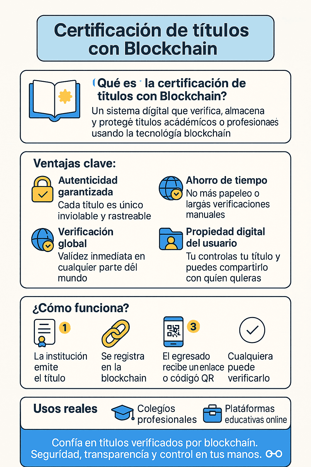 Blockchain o cadena de bloques, blockchain sistema nacional de titulos