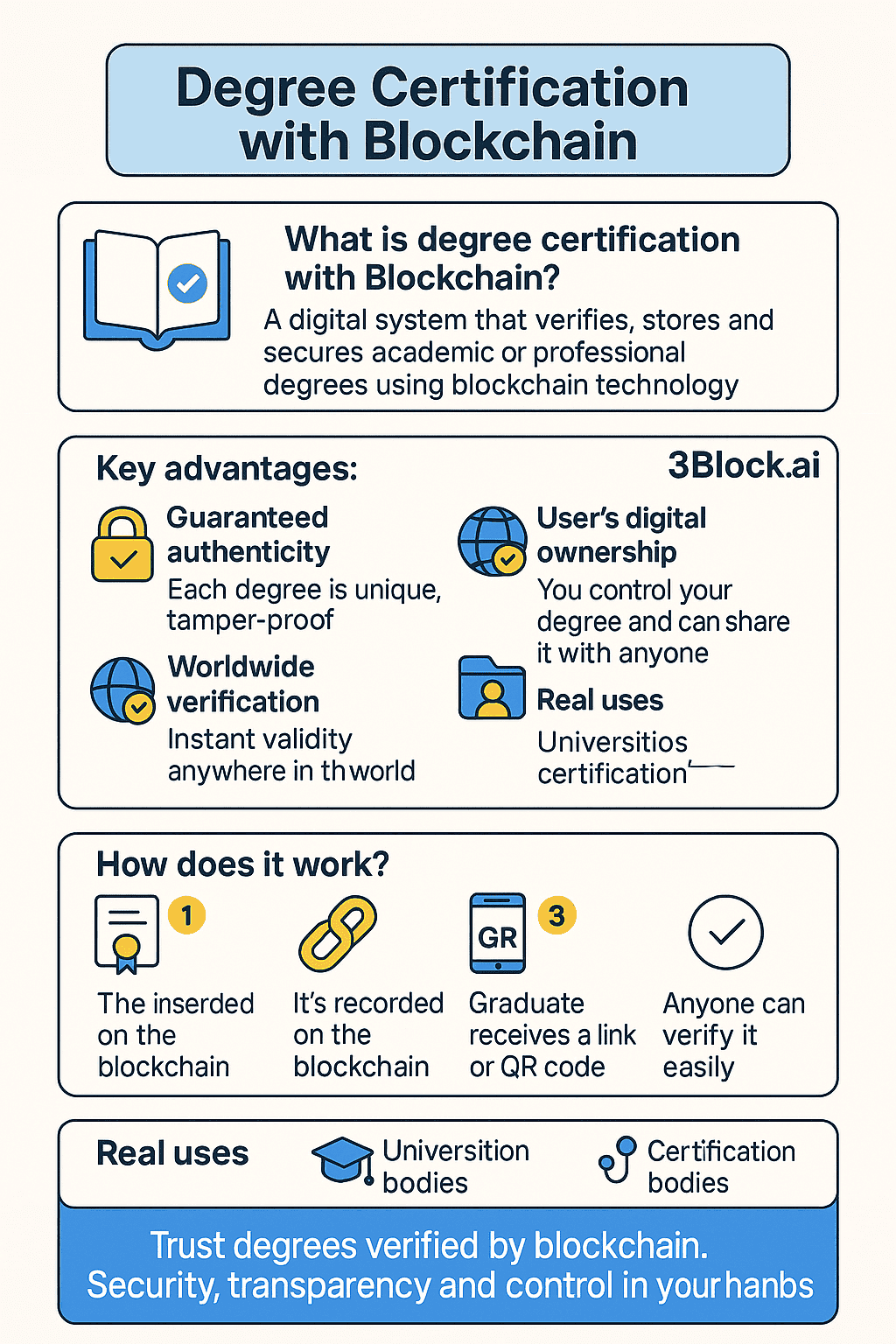 National blockchain degree system: the revolution that will change higher education forever
