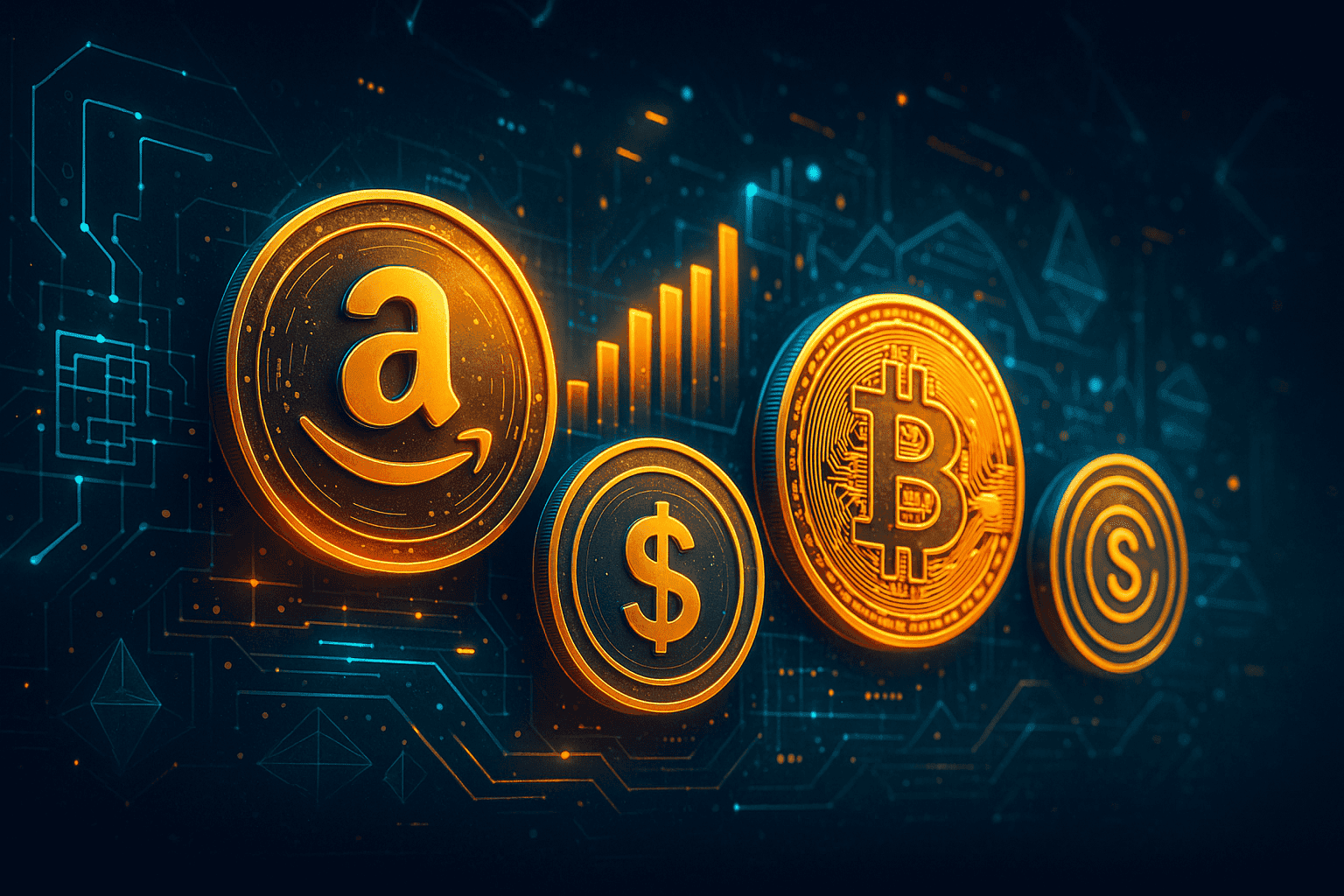 Amazoncoin, stablecoins, bitcoin 