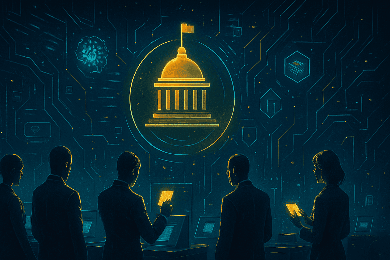 Votación blockchain o cadena de bloques 