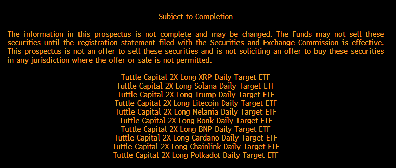  ETF  Tuttle Capital