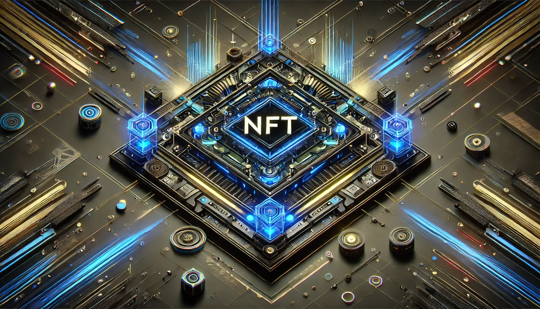 NFT sobre una plataforma tecnologica 